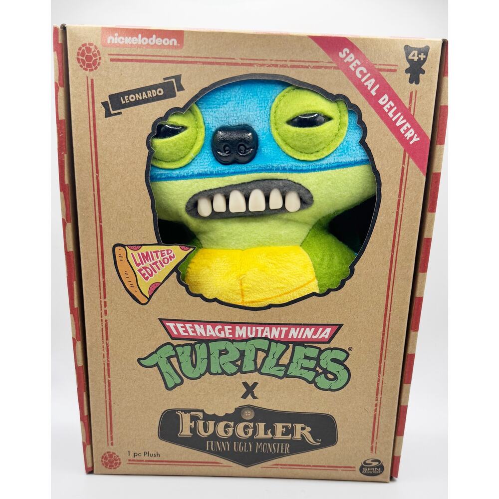 Fuggler Teenage Mutant Ninja Turtles Plush Leonardo Limited Edition